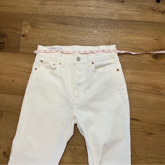 Gap High Rise Cheeky Straight Jeans with Raw hem - Picture 7 of 12
